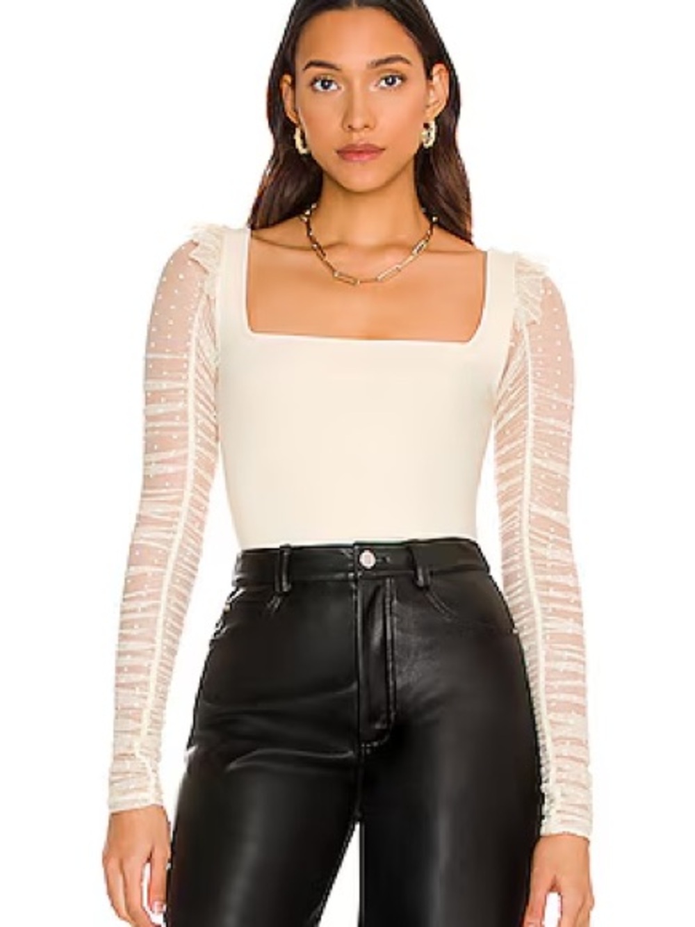 Free People Must Be Love Lace Bodysuit